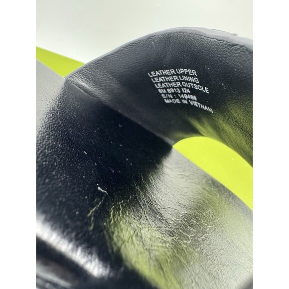 Tory Burch INES Classic Single-Band Goat Leather Slide (Perfect Black) Size 6 - Picture 13 of 16